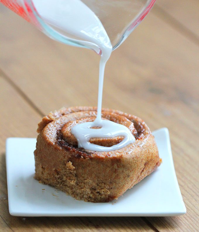 Vegan Pumpkin Cinnamon Rolls - Ingredients: 1 cup pumpkin, 2 tsp vanilla extract, 2 tbsp baking powder, 1/4 cup... Full recipe: https://chocolatecoveredkatie.com/2013/10/22/pumpkin-cinnamon-rolls/ @choccoveredkt 