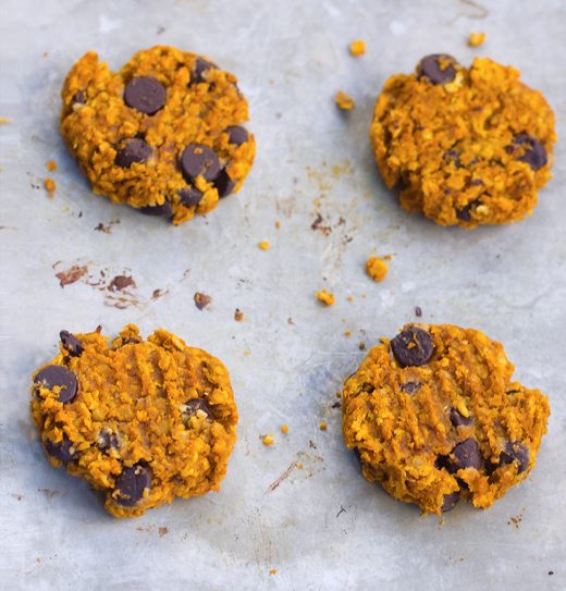 pumpkin chocolate chip cookies healthy