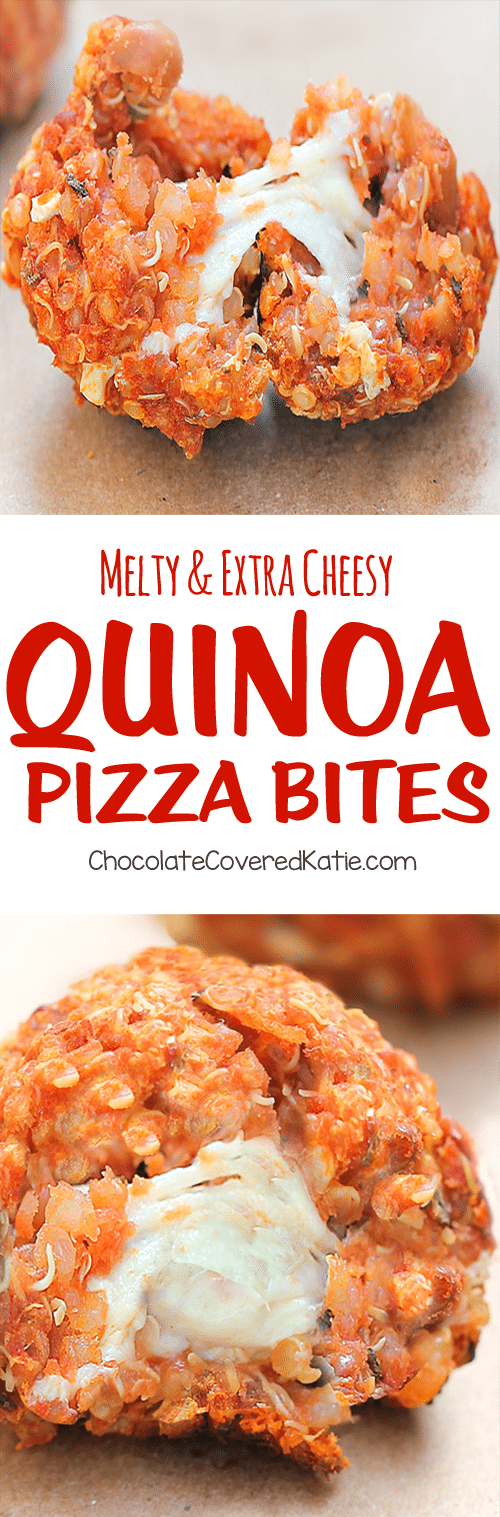 Melty, addictive quinoa appetizers that are delicious and good for you! @choccoveredkt