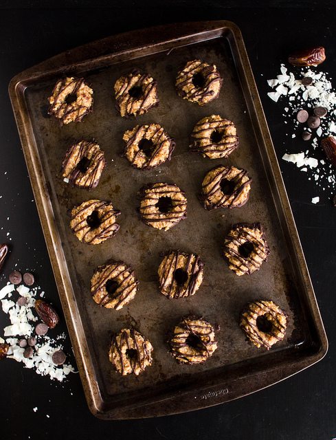 healthy samoas cookies