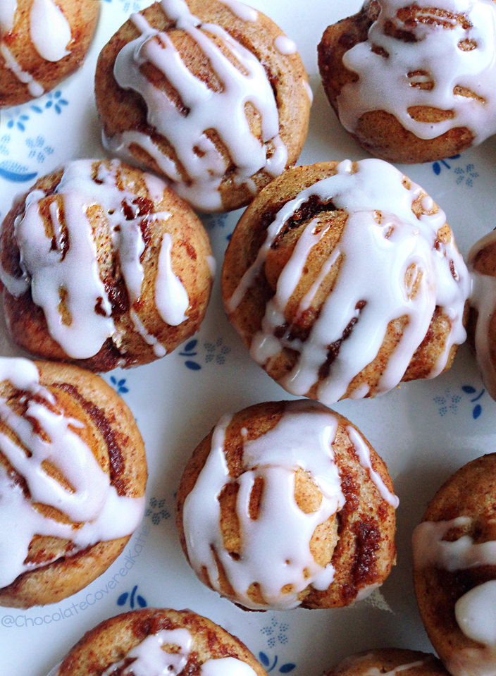 Mini Vegan Cinnamon Rolls