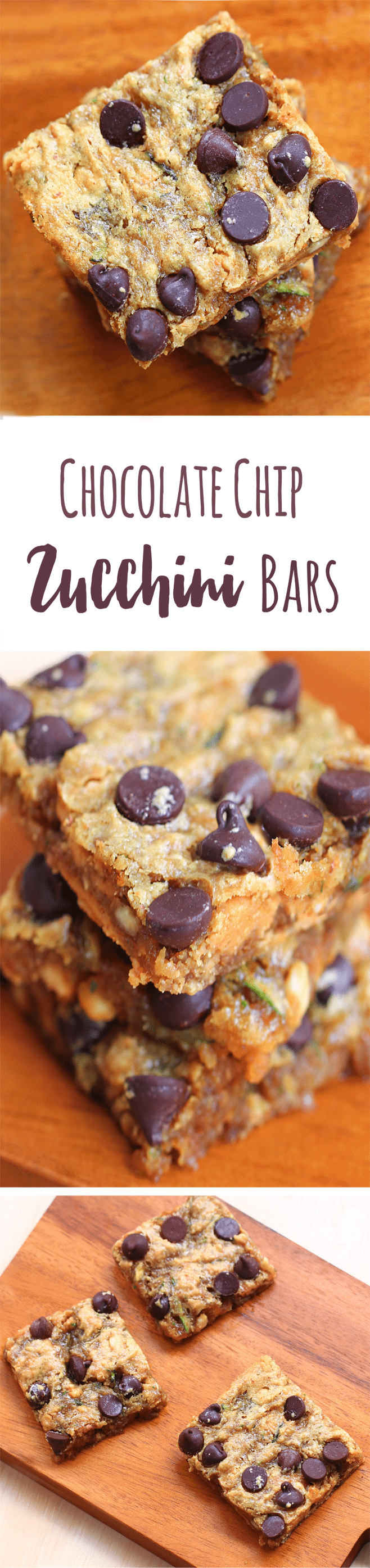 Chocolate Chip Zucchini Bars - Ingredients: 1 cup zucchini, 1/4 cup chocolate chips, 2 tsp vanilla, 1/2 tsp baking soda, 1 tbsp... Full recipe: https://chocolatecoveredkatie.com/2014/11/03/chocolate-chip-zucchini-bars/ @choccoveredkt