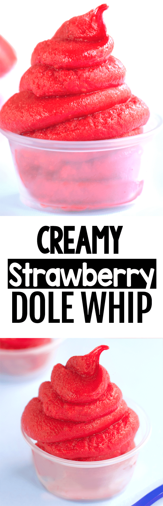 How To Make Strawberry Dole Whip (Vegan)