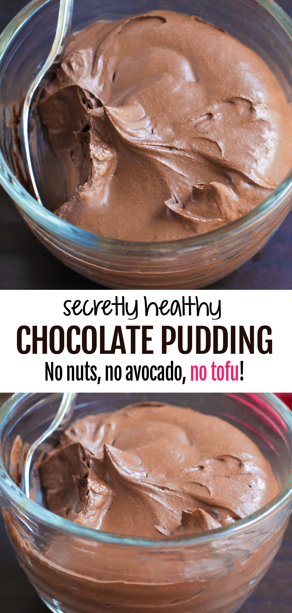 Healthy Chocolate Pudding 6 Ingredients + NO Avocado!