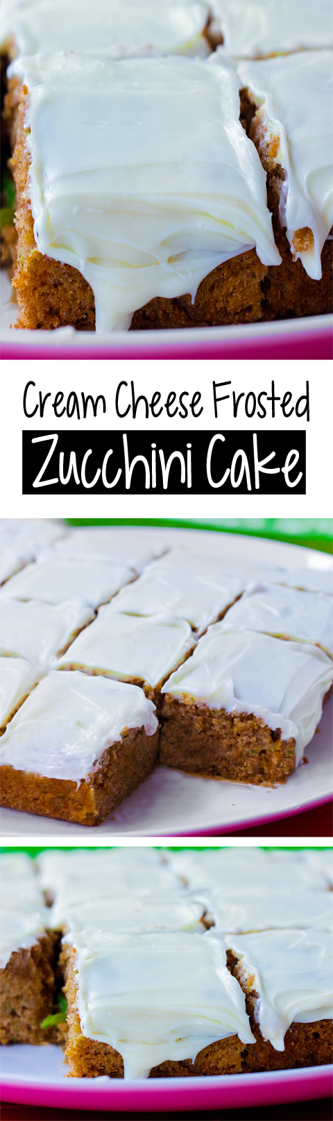 Easy Zucchini Cake With Cream Cheese Frosting