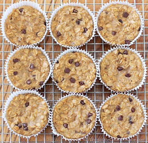 Breakfast Oatmeal Cupcakes