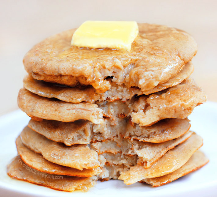 Coconut Flour Pancakes - Chocolate Covered Katie