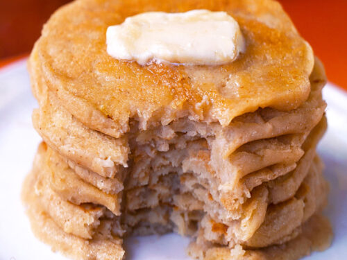 Easy vegan Mini Pancakes {the perfect Sunday breakfast