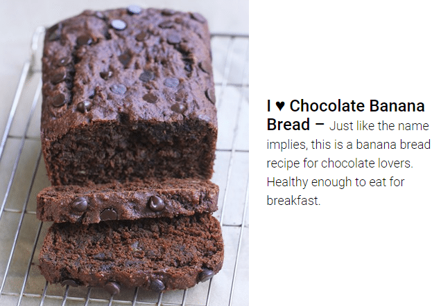 chocolate banana bread