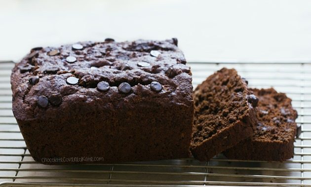 chocolate coconut banana bread