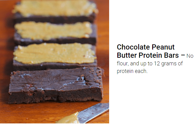 chocolate peanut butter protein bars