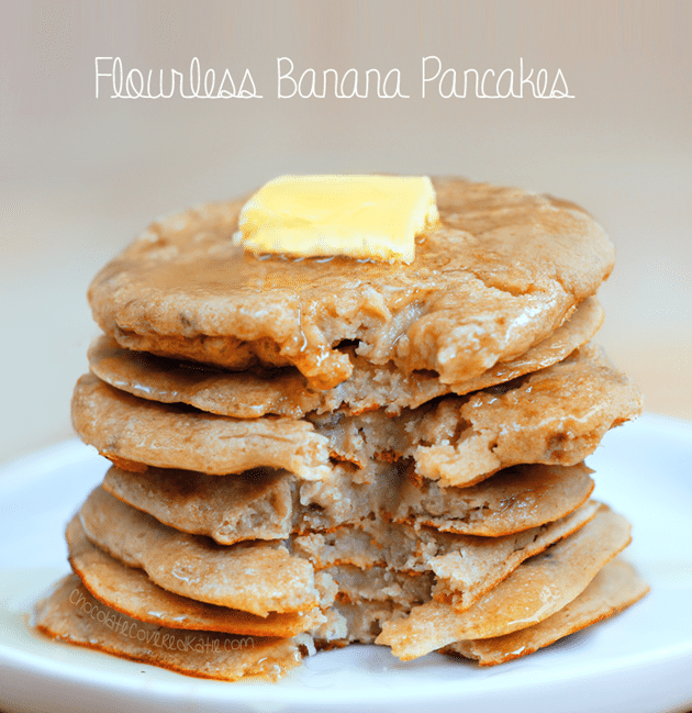 flourless banana pancakes