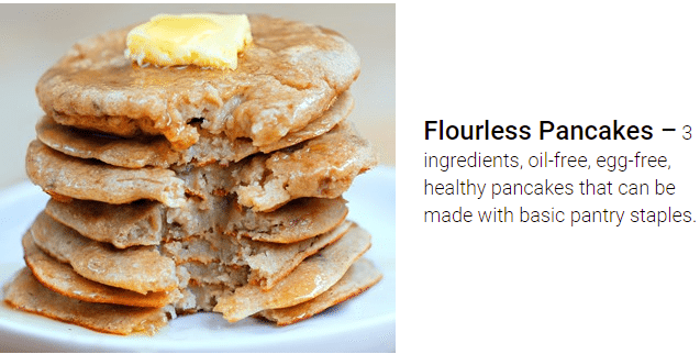 flourless pancakes recipe