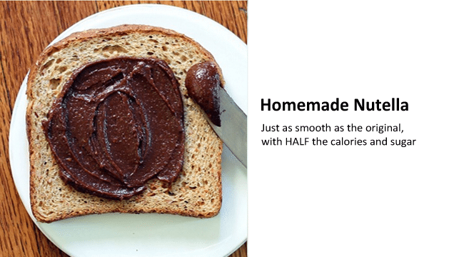 healthy nutella