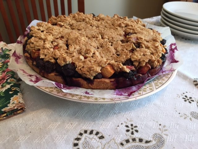 crumb topping for cherry pie oatmeal