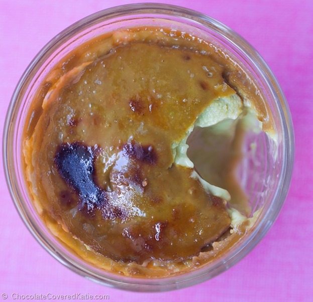 healthy creme brulee