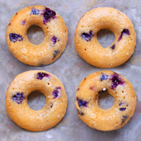 Blueberry Baked Donuts Recipe