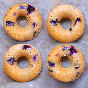 Blueberry Baked Donuts Recipe