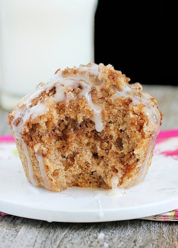 Coffee cake in a cup