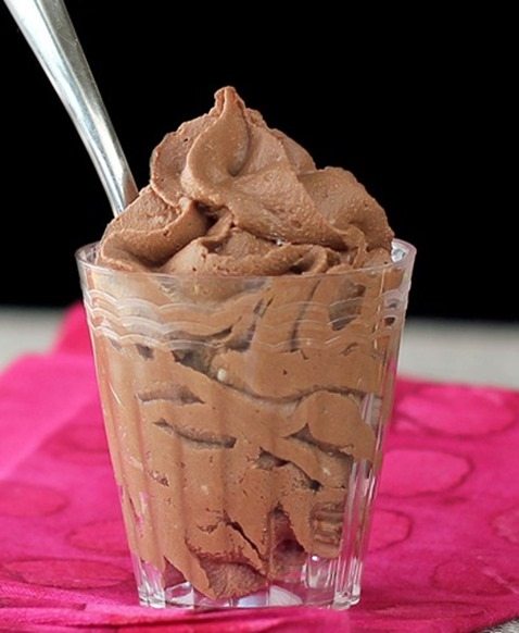 Chocolate Frosting Shots