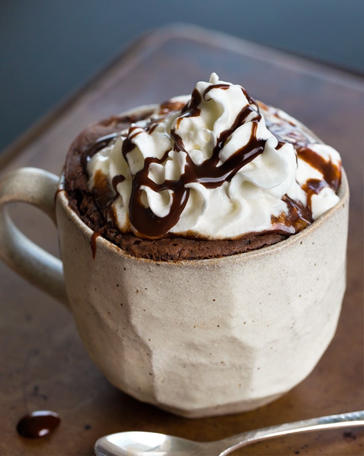 Chocolate Protein Cake In A Mug