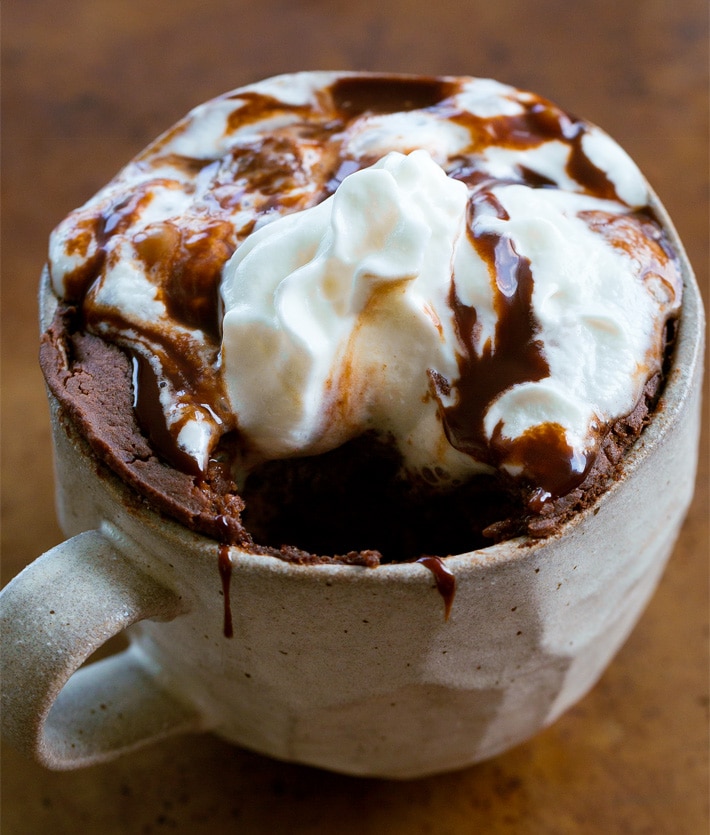 Chocolate Protein Cake In A Mug