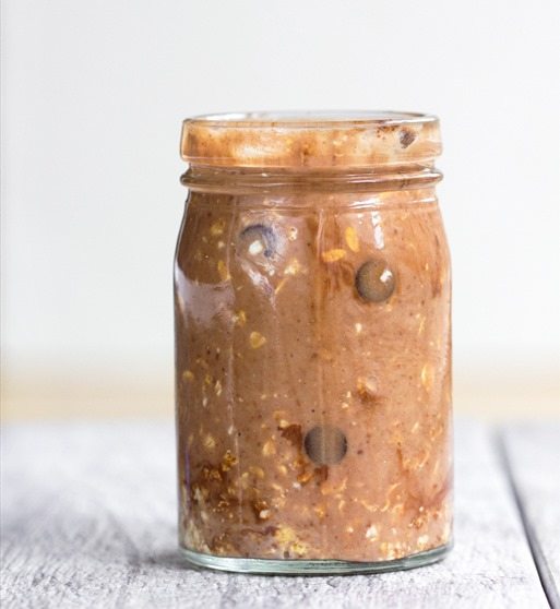 chocolate overnight oats small