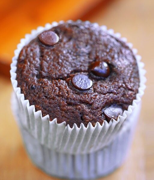 Low Fat Chocolate Muffins