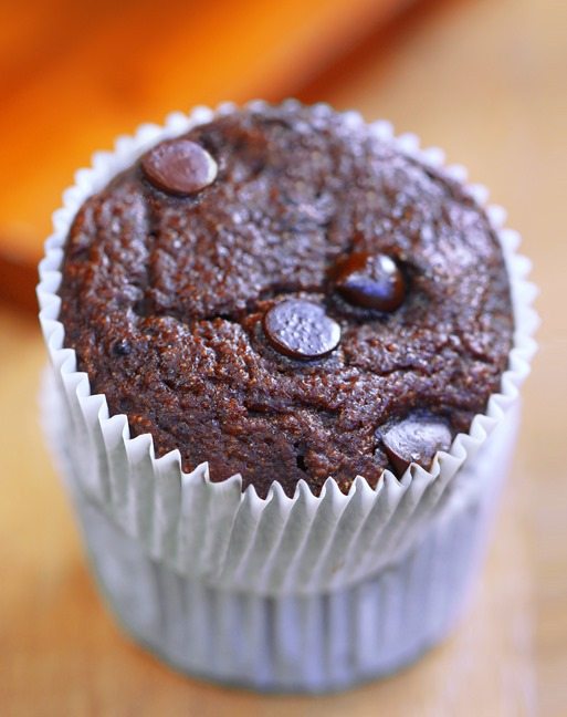 low fat chocolate muffins