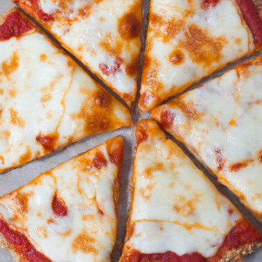 Low Carb Keto Cauliflower Pizza Crust Recipe