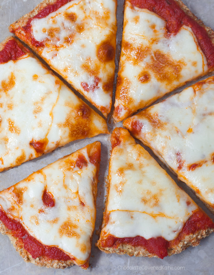 Recette de croûte de pizza au chou-fleur céto à faible teneur en glucides