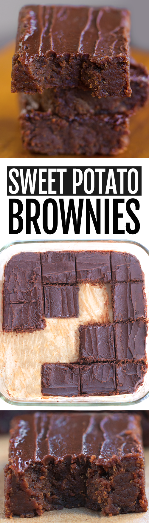 Secretly Healthy Sweet Potato Brownies Recipe