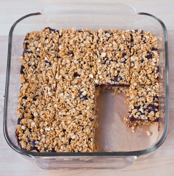 banana oatmeal bars