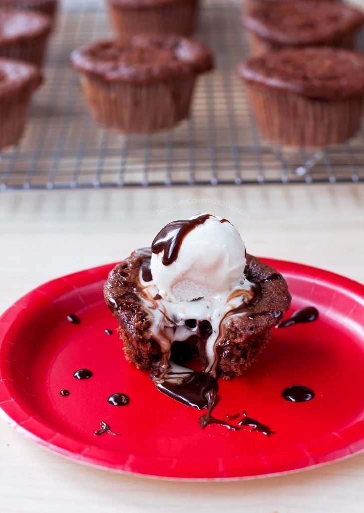 chocolate lava cupcakes