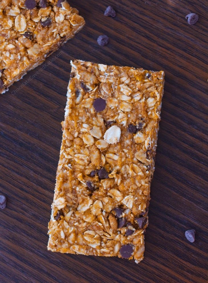 Clean Eating Pumpkin Granola Bars