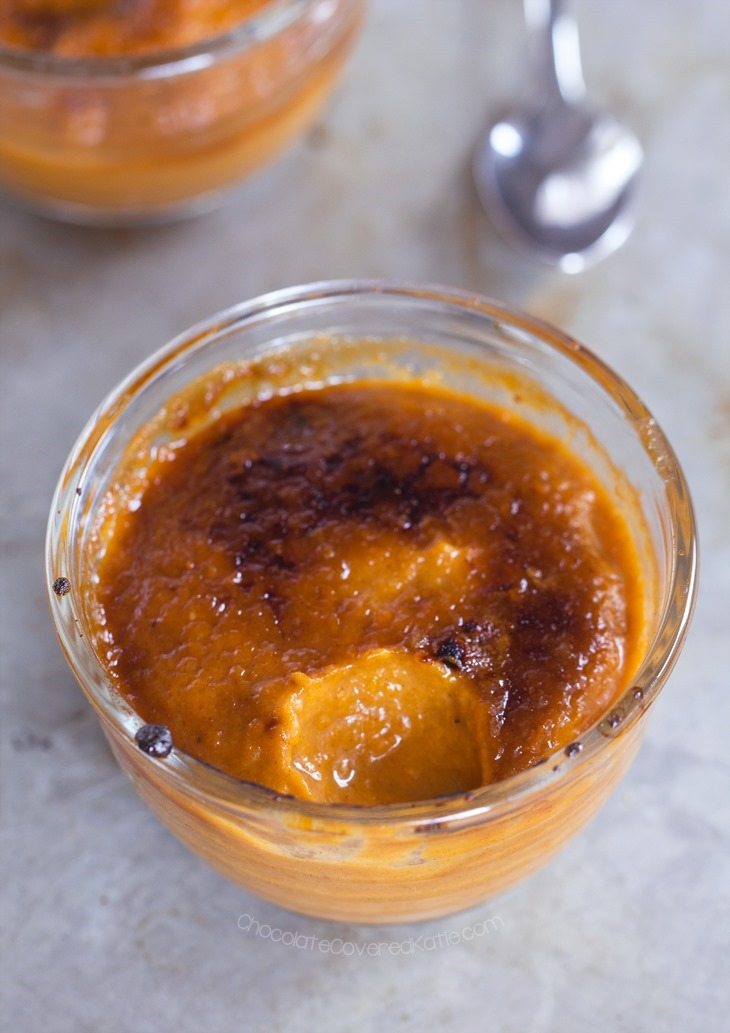 pumpkin creme brulee