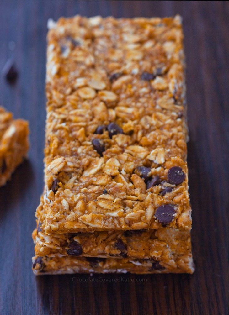 Clean Eating Pumpkin Granola Bars