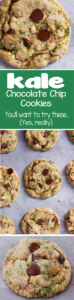 Chocolate Chip Kale Cookies - Yes, Really!
