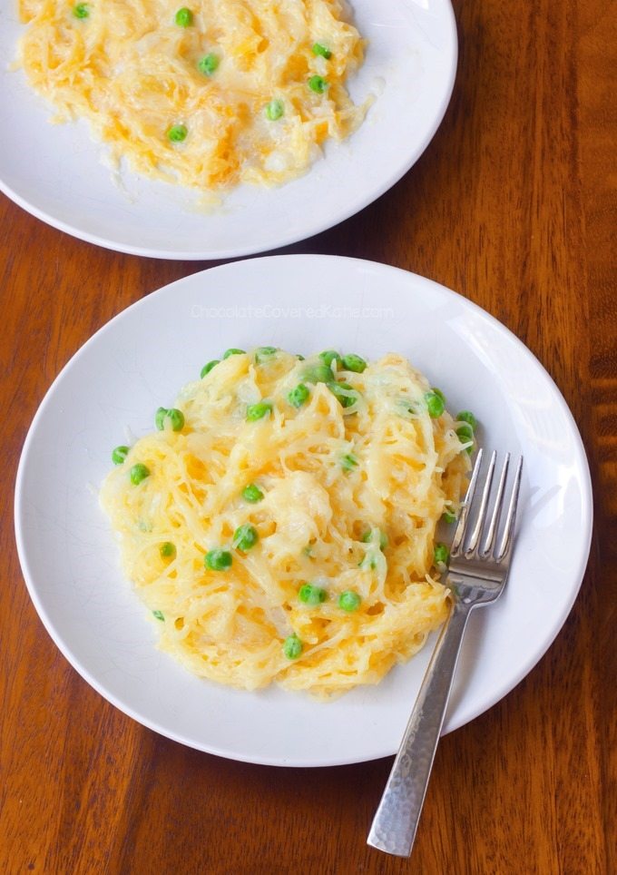 spaghetti squash alfredo