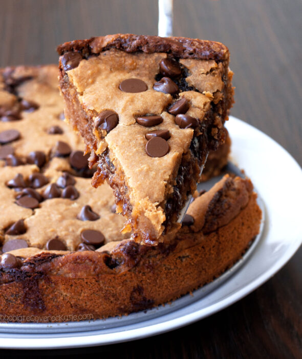 deep dish cookie pie