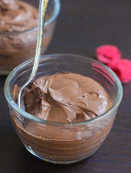 gezonde chocolade pudding