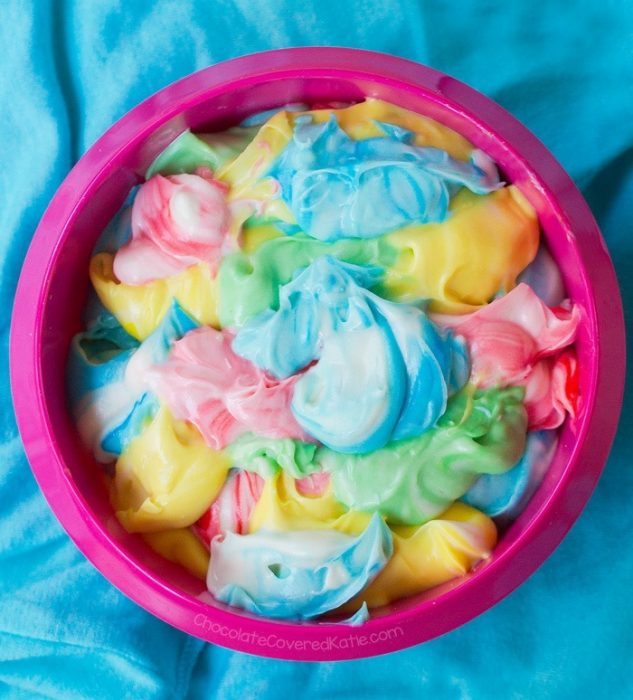 Chocolate Rainbow Cupcakes - Chocolate Covered Katie