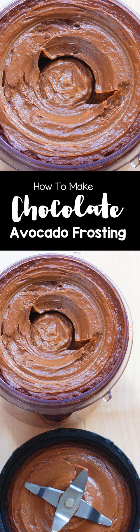 How To Make Chocolate Frosting, With Avocado Instead Of Shortening Or Butter