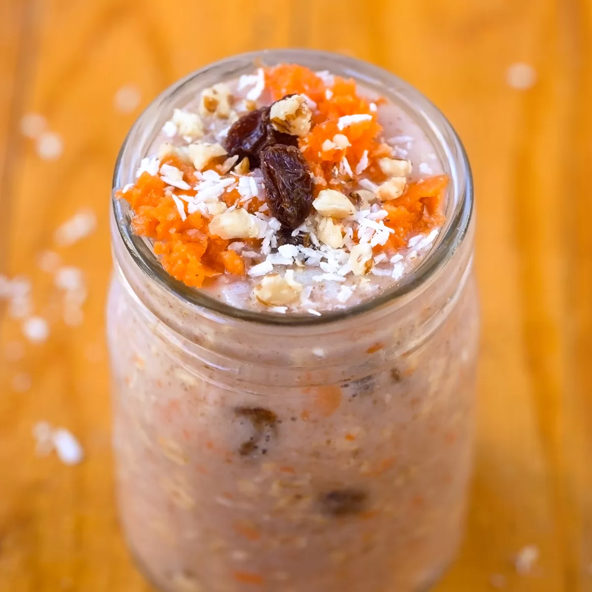 Carrot Cake Overnight Oats