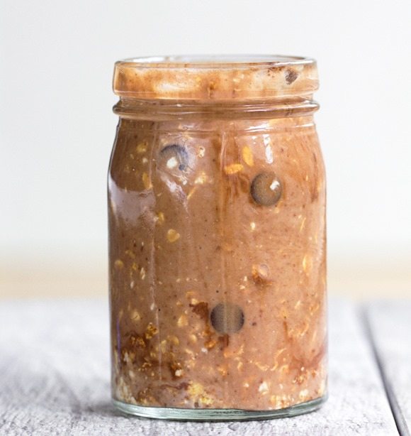 chocolate overnight oats small