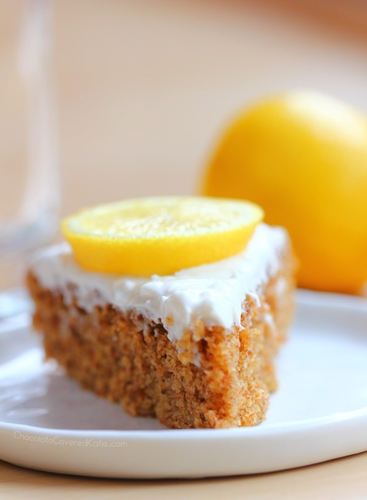 healthy lemon cake