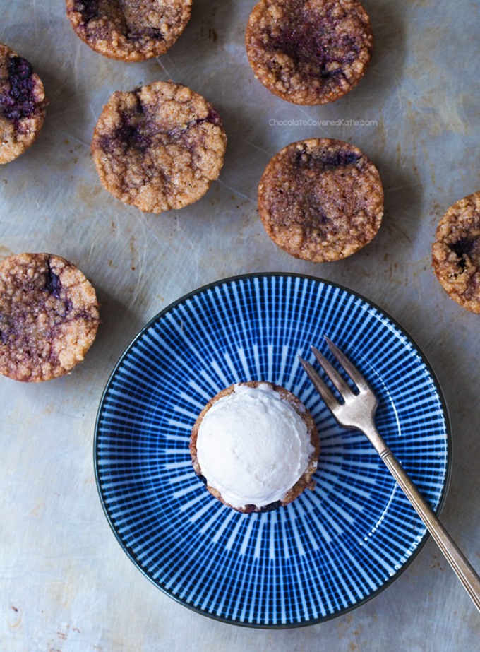 blueberry pie minis