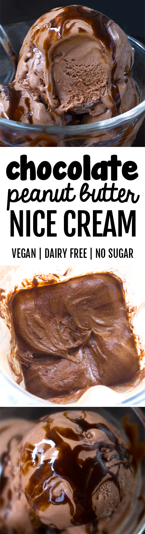 Secretly Healthy Chocolate Peanut Butter Ice Cream Recipe