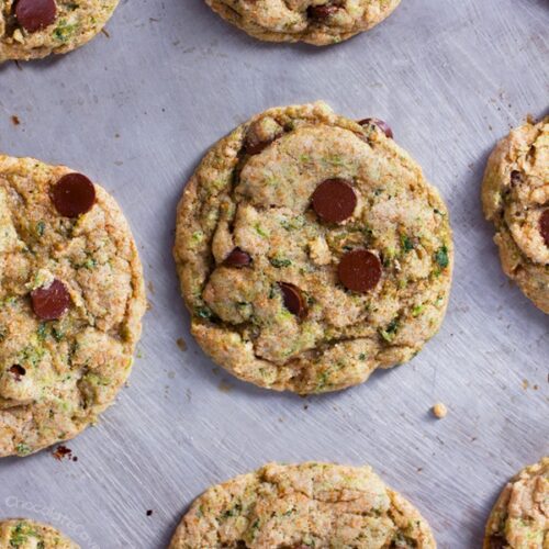 Eggless Oatmeal Chocolate Chip Cookies - Mind Over Munch