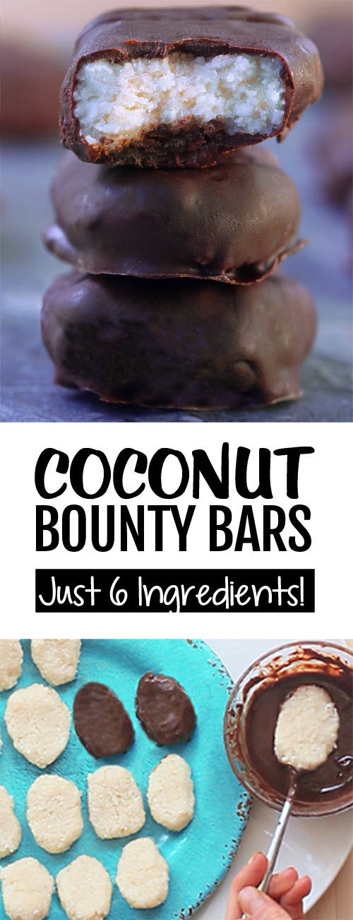 Pink Bounty Bars - Nourishing Amy